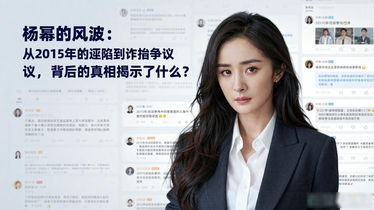 刚走红被曝明星黑料的是谁呀视频,_杨幂2015年网络诬陷事件_杨幂诈捐事件真相